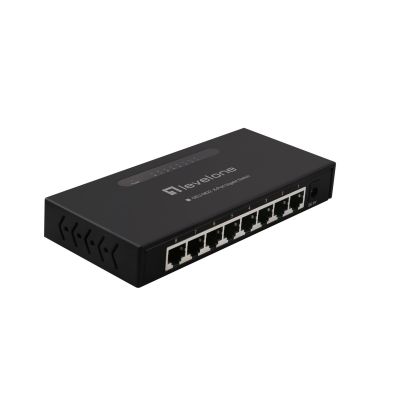 LevelOne GEU-0822 Network Switch Unmanaged Gigabit Ethernet (10/100/1000) Black