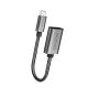 Dudao L15T OTG Adapter USB-C - USB-A - Gray