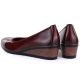 4. Women's red wedge shoes Vinceza 58628