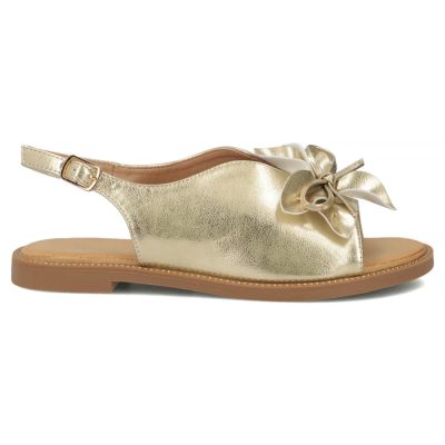 2. Women's gold flower sandals Filippo DS7891