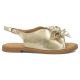 2. Women's gold flower sandals Filippo DS7891