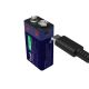 4. TRUST 9V battery charged via USB-C