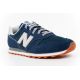 3. New Balance 373 men’s sports shoes, navy leather sneakers