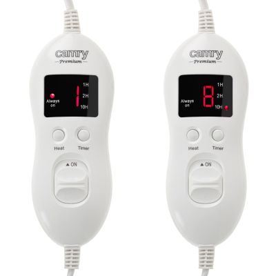 5. ELDOM ELECTRIC BLANKET KT200 KOZY 120W, WIRED REMOTE CONTROL, THREE OPERATION LEVELS, TEMP. REGULATION, FAST HEATING