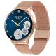 9. GIEWONT Rose Gold Women's Smartwatch GW330-1