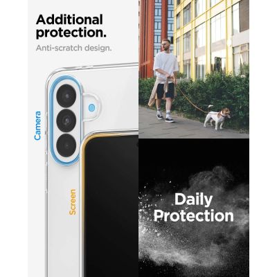 14. Spigen Liquid Crystal Case for Samsung Galaxy A37 5G - Transparent
