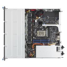 ASUS Rack 1U RS300-E12-RS4/350W Intel C262 LGA1700 95W 4xDDR5 4400/4000/3600 4x3.5"/2.5" 4*SATA/SAS/NVMe 2x Intel I210AT 1x Management Port, 1+1 450W 80 PLUS Platinum