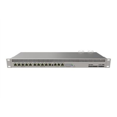 19. Mikrotik RB1100AHx4 Dude Edition Router (RB1100Dx4) Total Ethernet Ports:13; Architecture:ARM 32bit; CPU core:4