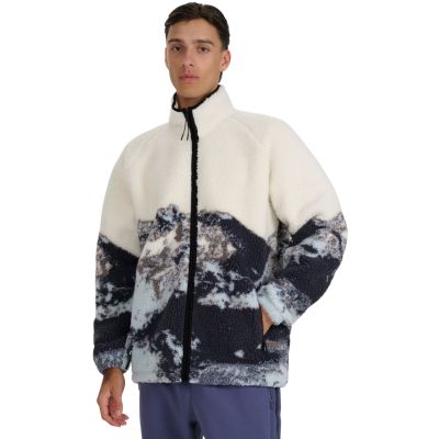 2. Fleece sweatshirt 4F U351 multicolor allover 4FWAW25TFLEU351 90A