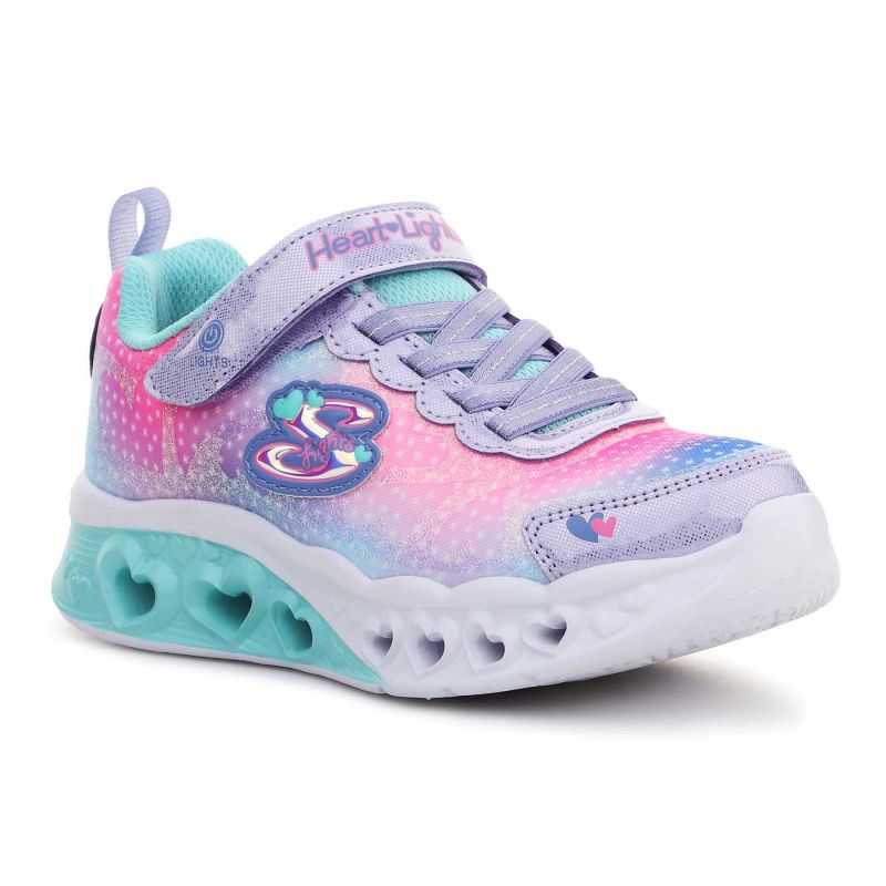 2. Skechers S Lights Flutter Heart Lights Jr 302315-LVMT shoes