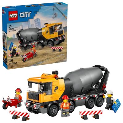 12. LEGO City 60478 Cement Mixer