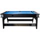 17. 4-IN-1 MULTIGAMING TABLE BILLIARDS TABLE TENNIS HOOK-UP DINING TABLE 189x94.1x81.3CM ENERO