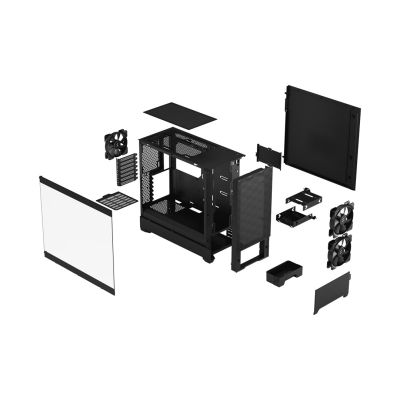 12. Fractal Design Pop Air Black TGClear Tint case