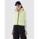 Cropped down vest with synthetic filling for women 4F 4FWSS25TVJAF182-45S