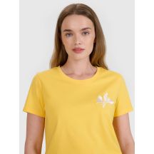 Women's regular printed T-shirt 4F 4FRSS25TTSHF2693-71S