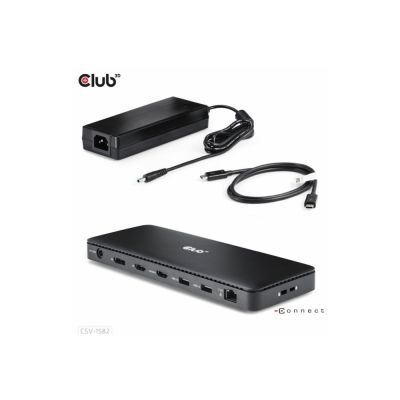 CLUB3D Club 3D, TB4 12-in-1 Docking Station