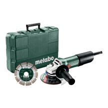 METABO ANGLE GRINDER 125 W 850-125 SET + DIAMOND DISC SUITCASE