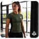 3. ARMY GREEN COMBATWEAR women's rashguard | DBX Bushido