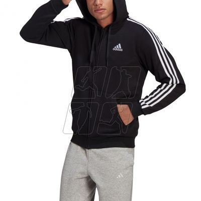 2. Adidas Essentials Full-Zip Hoodie M GK9051