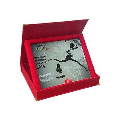 2. Glass diploma in a case