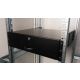 4. 19" drawer equipment for 3U server cabinets, lockable BK (EZD-3-B)