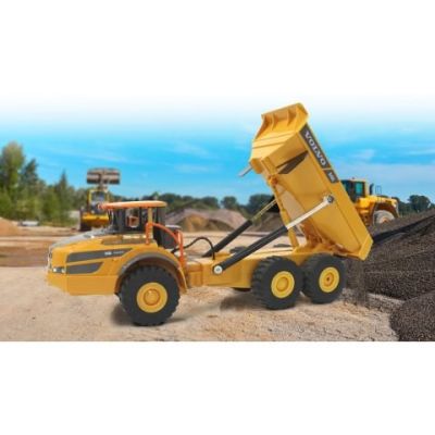 16. Jamara Volvo A40G Remote Controlled Model Dump Truck Electric Motor 1:20
