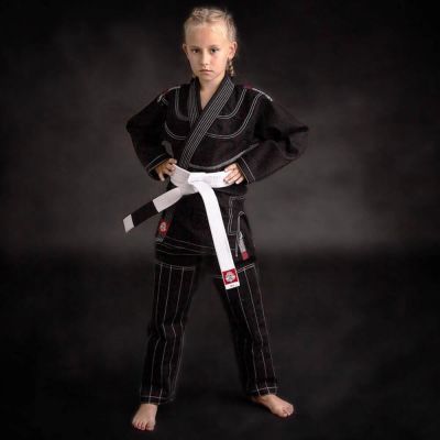 12. BJJ Kimono / GI for Kids Black + FREE Belt - X-SERIES M0