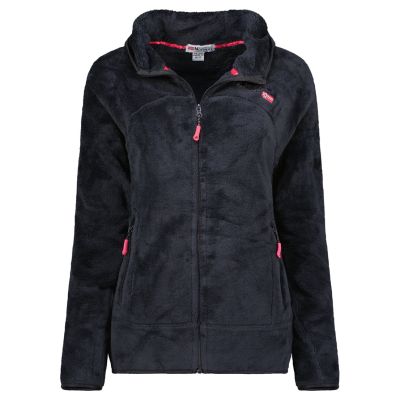 Geographical Norway Women’s Fleece Jacket UPALOOD BLACK DB LADY 047-1 (WZ4195F/GN-BLACK)