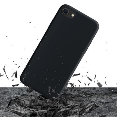 9. 3mk Matt Case Pro for iPhone SE 2020 - Black