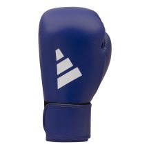 Adidas SPEED 175 leather boxing gloves blue