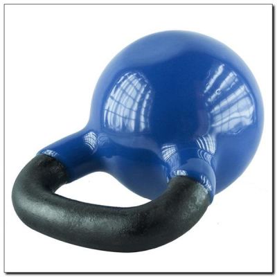 2. Blue HMS KNV20 20kg cast iron kettlebell