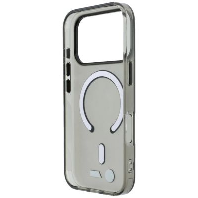 7. BMW M IML Frosted Metal Logo & Trims MagSafe Case for iPhone 18 Pro Max / 17 Pro Max - Black