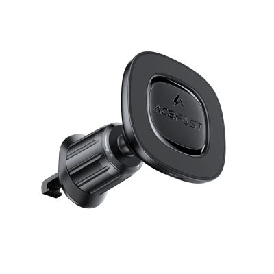 3. Acefast D46 Magnetic Air Vent Mount with Wireless Charger - Black