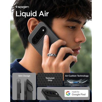 7. Spigen Liquid Air Google Pixel 11 Pro Case - Matte Black