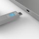 4. Lindy 40465 Port Blocker Port Blocker + USB Type-C Dongle Blue Acrylonitrile Butadiene Styrene (ABS) 1 pc.