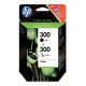 14. HP 300 Original Ink Cartridge 2-Pack: Black/Tri-Color