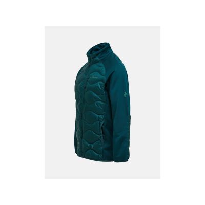 3. Men's down jacket PEAK PERFORMANCE M Helium Down Hybrid Jacket color green