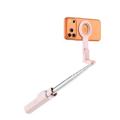 3. Tech-Protect L11S MagSafe Bluetooth Selfie Stick - Pink