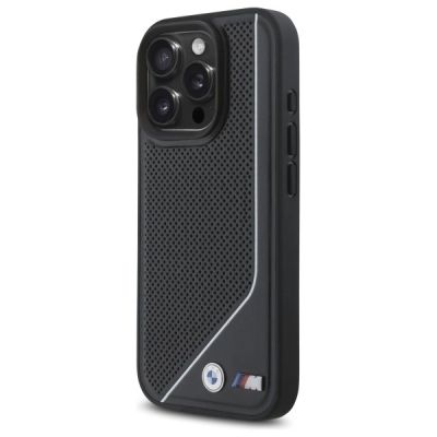 2. BMW M Perforated Twisted Line MagSafe case for iPhone 16 Pro - black