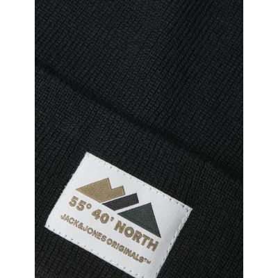 2. Jack&Jones winter hat 12264107 BLACK