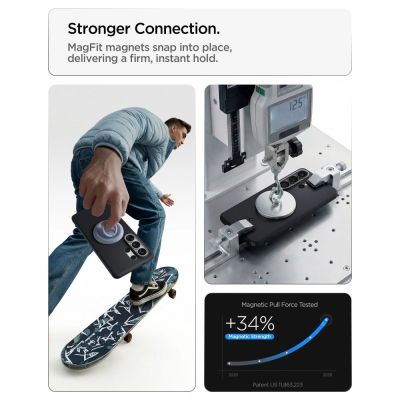 10. Spigen Nano Pop Mag MagSafe Case for Samsung Galaxy S26 Ultra - Black