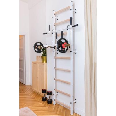 44. GYMNASTIC LAMBER WITH ADJUSTABLE METAL BAR 731W BENCHK