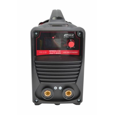 AWTOOLS SPEEDLINE INVERTER WELDING MACHINE AWT-220 AW50520BL LCD VRD SYNEGRY BLACK LINE