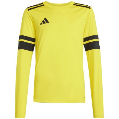 2. adidas Squadra 25 Long Sleeve Kids T-Shirt Yellow JJ0043