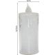 30. DECORATIVE CANDLE 3 PCS TRANSPARENT WARM WHITE 1 LED