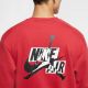 3. Air Jordan Jumpman Fleece Sweatshirt Red - CK6763-687
