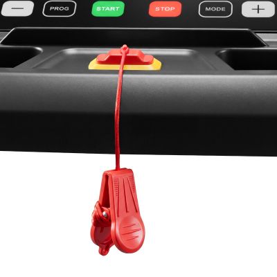 8. Spokey MOVI electric treadmill with handrails