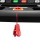 8. Spokey MOVI electric treadmill with handrails