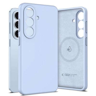 2. Tech-Protect Silicone MagSafe Case for Samsung Galaxy S26 - Blue