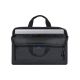 10. Rivacase Regent 8058 43.9 cm (17.3") Messenger Case Black, Cyan